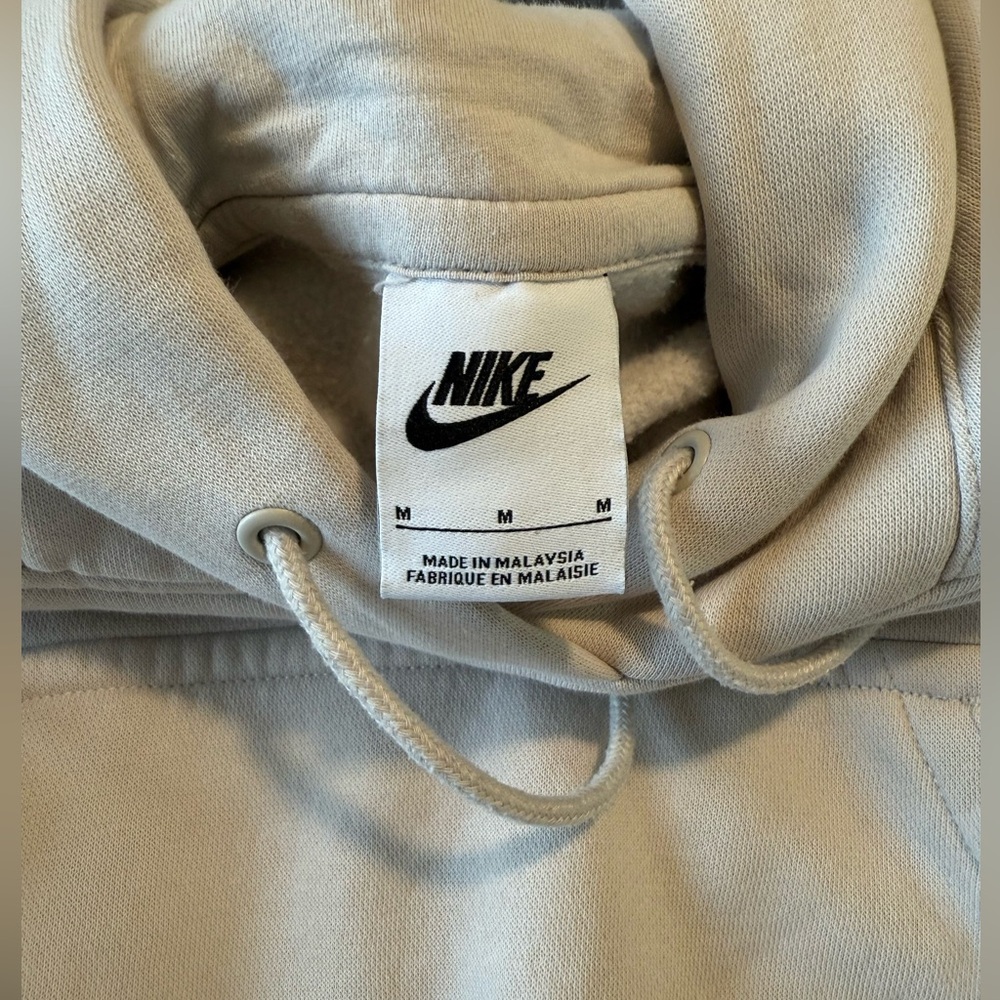 Nike Phoenix Fleece super oversized hoodie in cream, sz med EUC!! - Picture 5 of 6